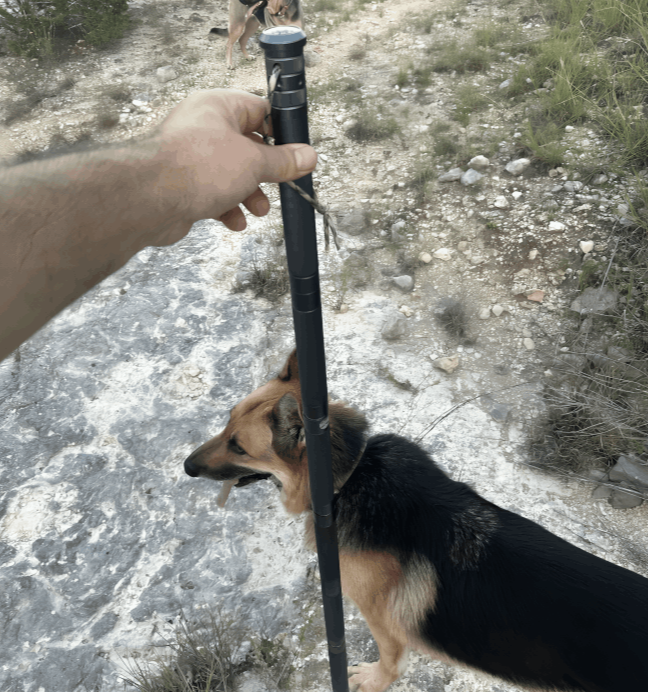 TactiStaff Hiking Stick customer - Mark S. Florida, USA